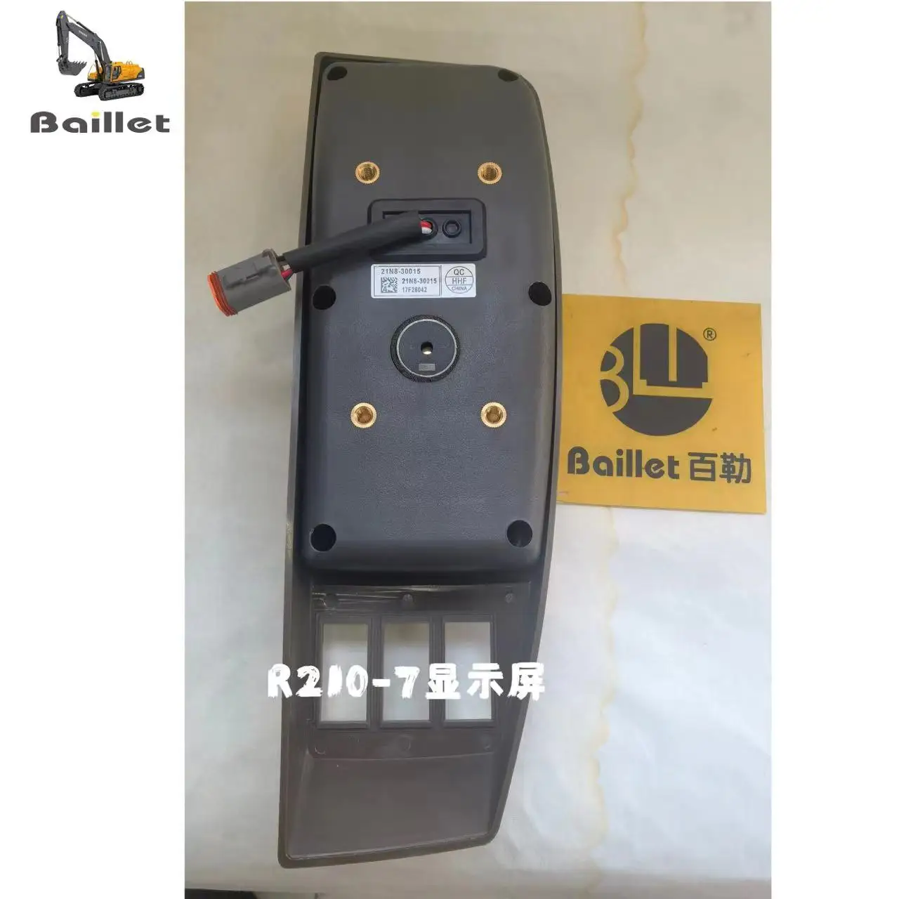 Construction Machinery  Excavator Monitor Panel With Program  Hyundai R210 -7 Monitor Panel Control Ecu