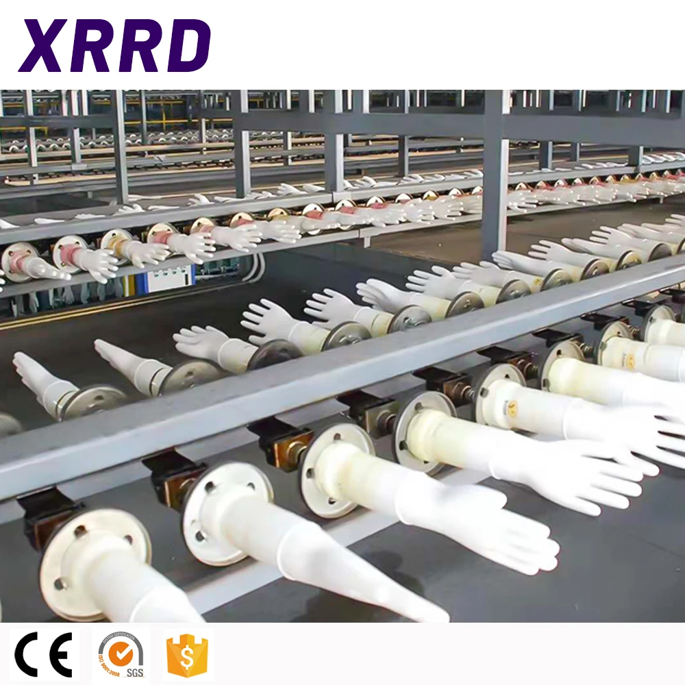 Customized Color Medical Latex Glove Production Line for Hot Sale Glove Machinery