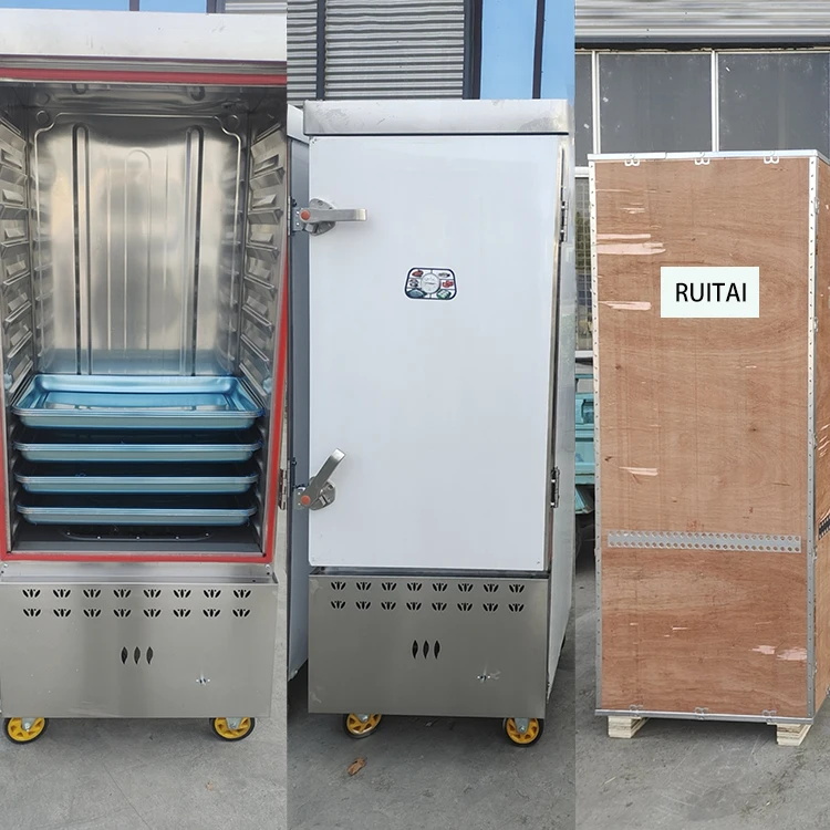 RUITAI Commercial Bun Steamer Industrial  Rice Steamer Machine Electric Induction Dim Sum Steamer Machine