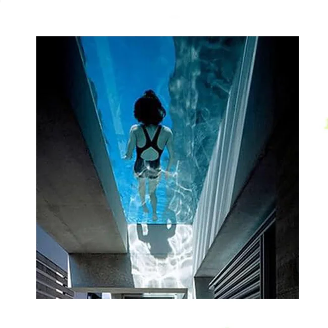 plexiglass plate of acrylic pool