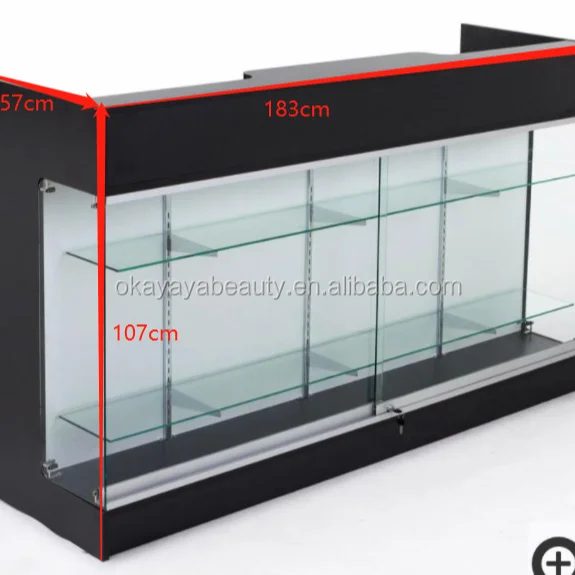 Waterproof led bar music counter with light color change bar counter