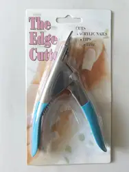 Tiktok Trend Acrylic False Nail Clipper Edge Cutter Stainless Steel Pink Nail Art Nail Tip Cutter