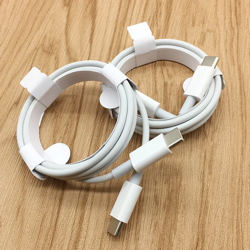 Wholesale High quality 1m 1.5m 2m Super Charge PD 27W 3A USB Type C TO Type C TPE Cable for notebook adapter charger