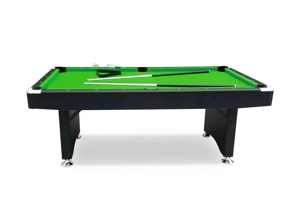 Tenshin Cheap Custom 6FT 7FT 8FT MDF PVC Laminate French Folding Snooker Pool Billiard Table For Sale