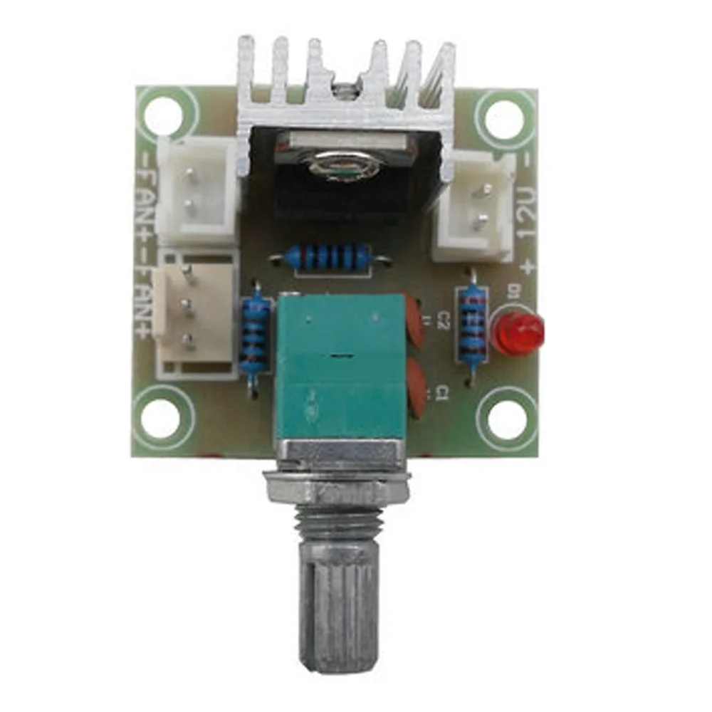 XH-M137 LM317 DC Linear Converter Down Voltage Regulator Board Speed Control Module with Switch Function DC 3.25-15V To 1.25-13V