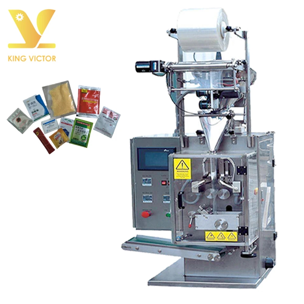 Maquina de empaquetado automatico 1g 5g 10g 50g 100g azucar/sal/pimienta/polvo de cafe