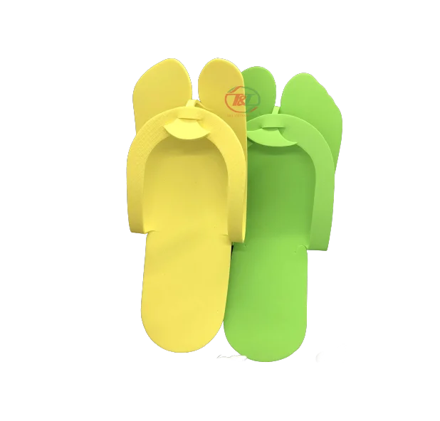 Cheap Colorful Unisex Rubber Flip Flops Wholesale Disposable Eva Foam Slipper For Nail Salon And Day SPA