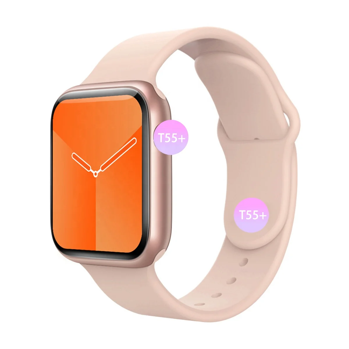 New Arrival Best Selling Temperature Waterproof Bracelet IP68 Smartwatch T55+ Smart Watch Smartwatch