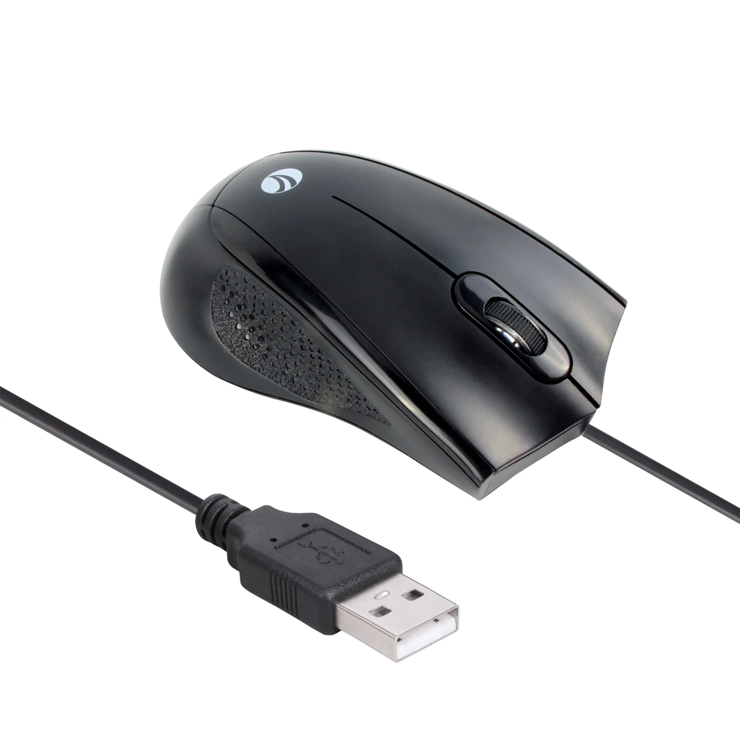 VCOM горячая Распродажа 5V 100mA черная USB Проводная оптическая компьютерная мышь для компьютера