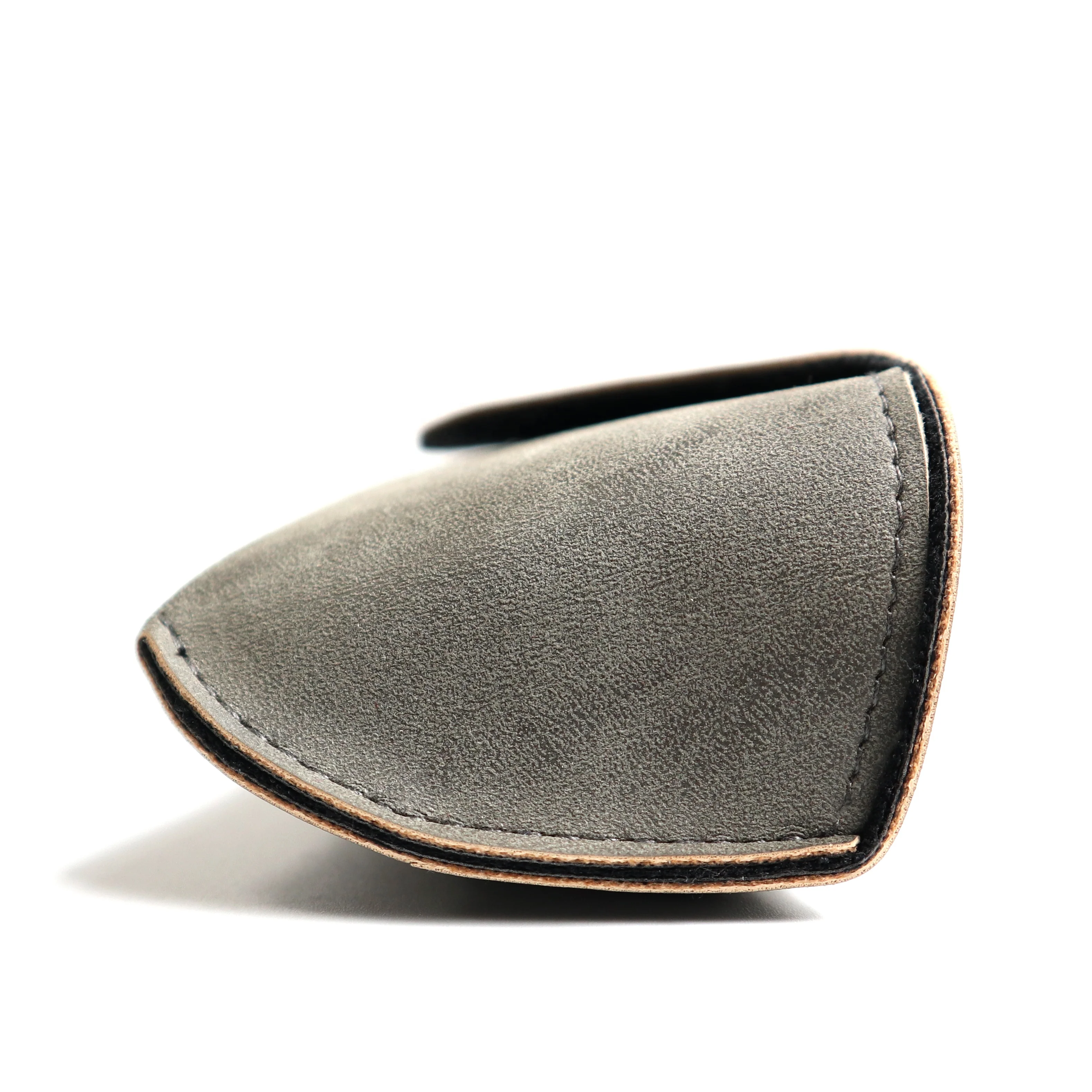 Stock Glasses Case PU Vintage Leather Eye Glasses Case Low MOQ Custom Packaging for Sunglasses Leather Eyewear Box Case