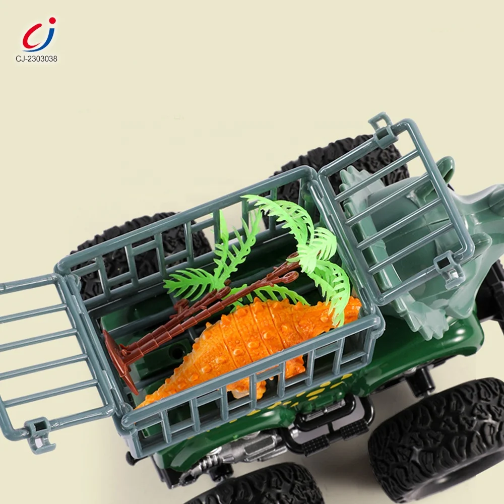 Chengji фрикционный двойной инерционный монстр-автомобиль для мальчиков игрушечный динозавр транспортировочный автомобиль грузовик