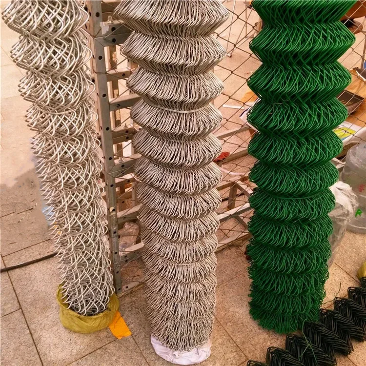 2024 Wire Fence Chain Link,Green Best Price Temporary Cheap Mesh Galvanized Batting Cage 6 Ft Wholesale Chain Link Fence Roll