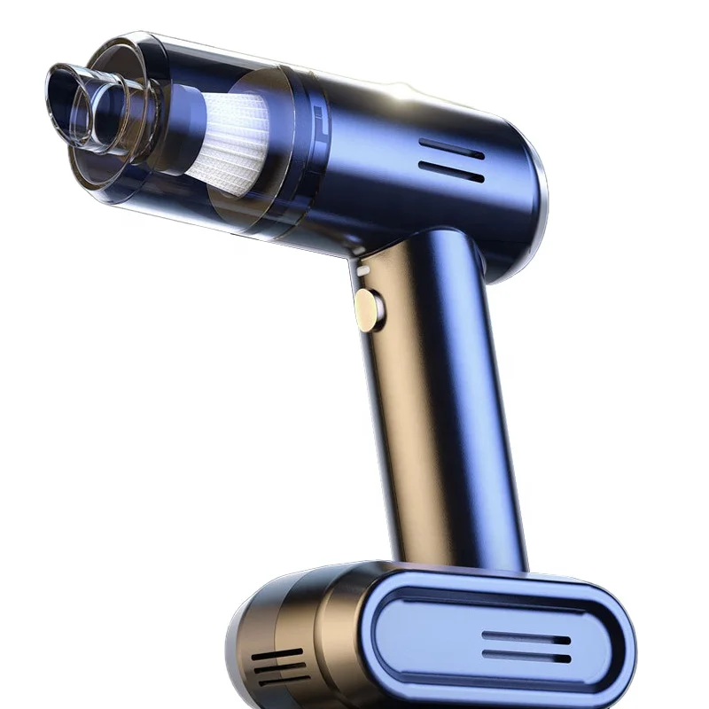 Usb Rechargeable Home Portable Car Cordless Vacuum Cleaner With Air Pump