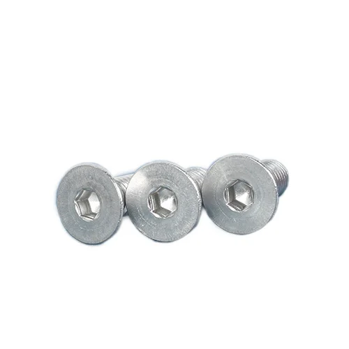 CSK bolts screws DIN7991  SS304 Stainless Steel A2-70 Cheap  Countersunk Socket Head Screws customized all kinds of size