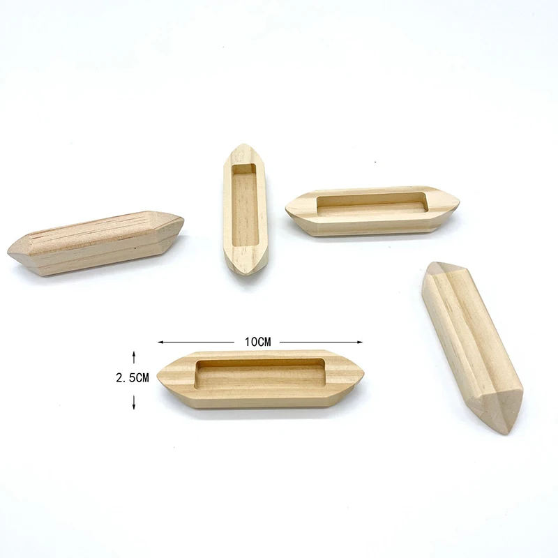 unfinished wooden boat craft toy mini wood canoe model for kids DIY