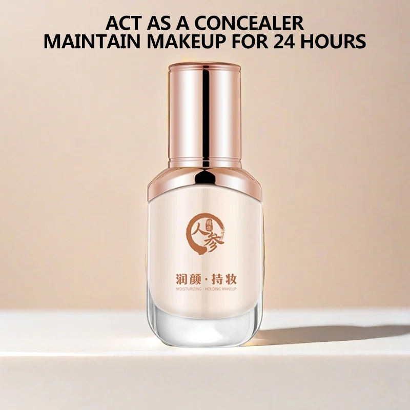 Momo Queen High Quality Natural Liquid Foundation Long Lasting Waterproof Concealer Makeup Base BB Cream Wholesale Distribution