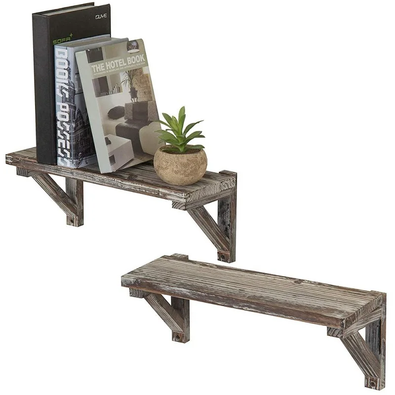 Handmade White Farmhouse Rustic Wall Mount Organizer Mail Holder Shelf with Key Coat Hooks for Anniversary Decor