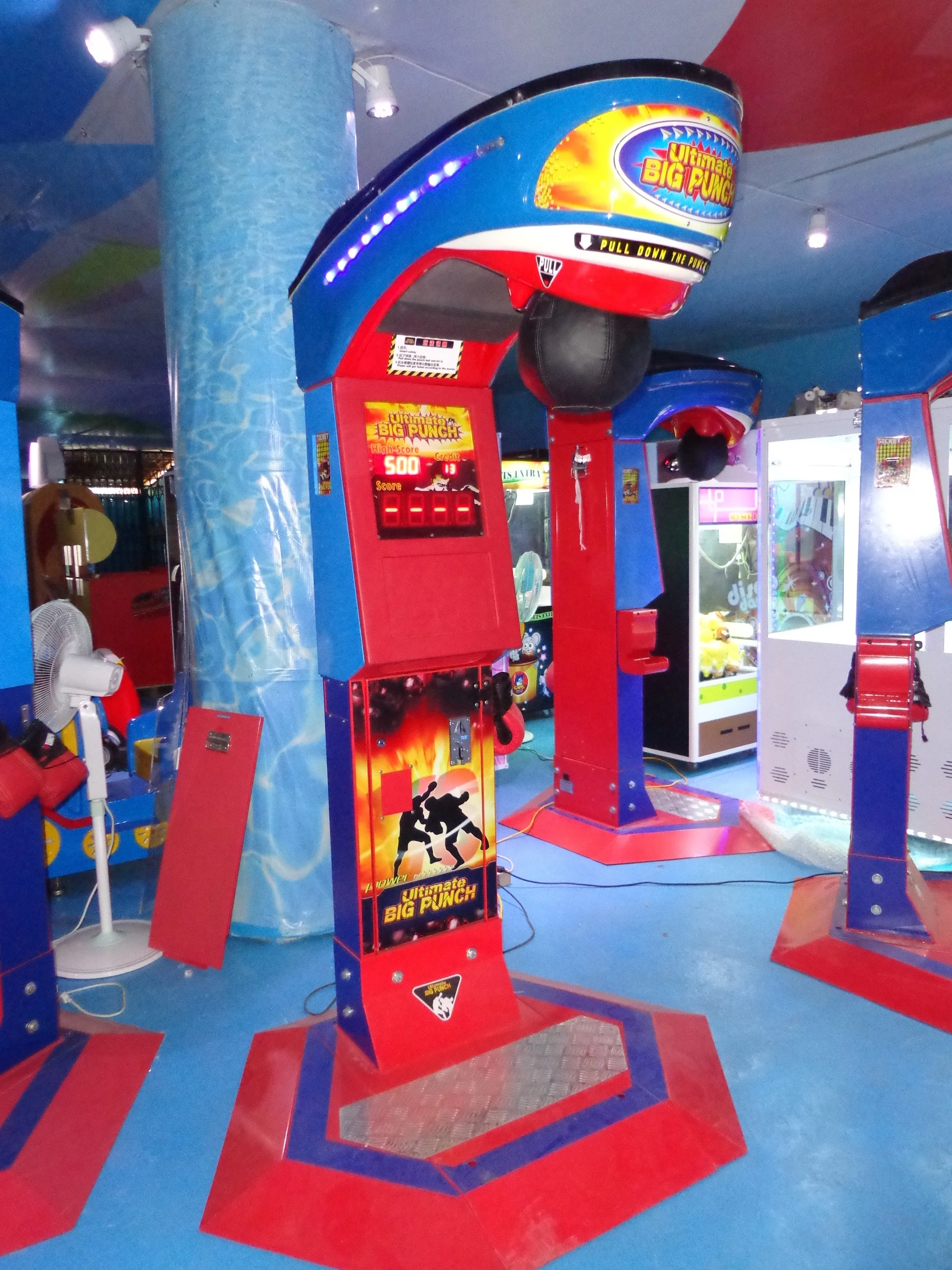 2020 Hot game Ultimate Big Punch with ticket or coco-cola boxing arcade game machine