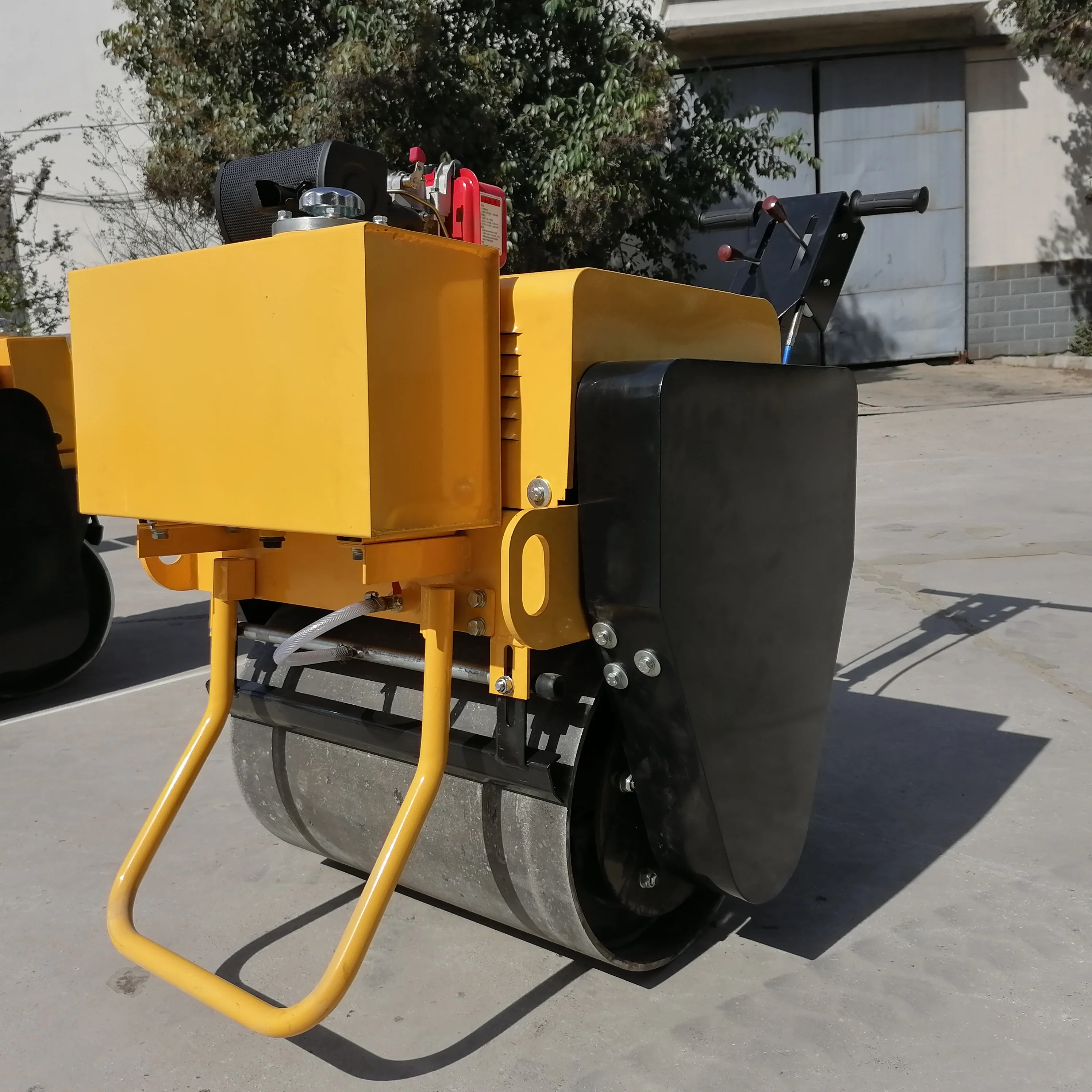 330kg 550kg single drum portable road roller compactor Building Road Construction machine