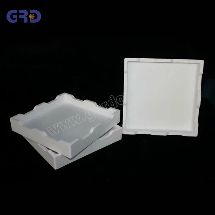 High temperature large alumina ceramic crucible with big size for furnace melting and sintering