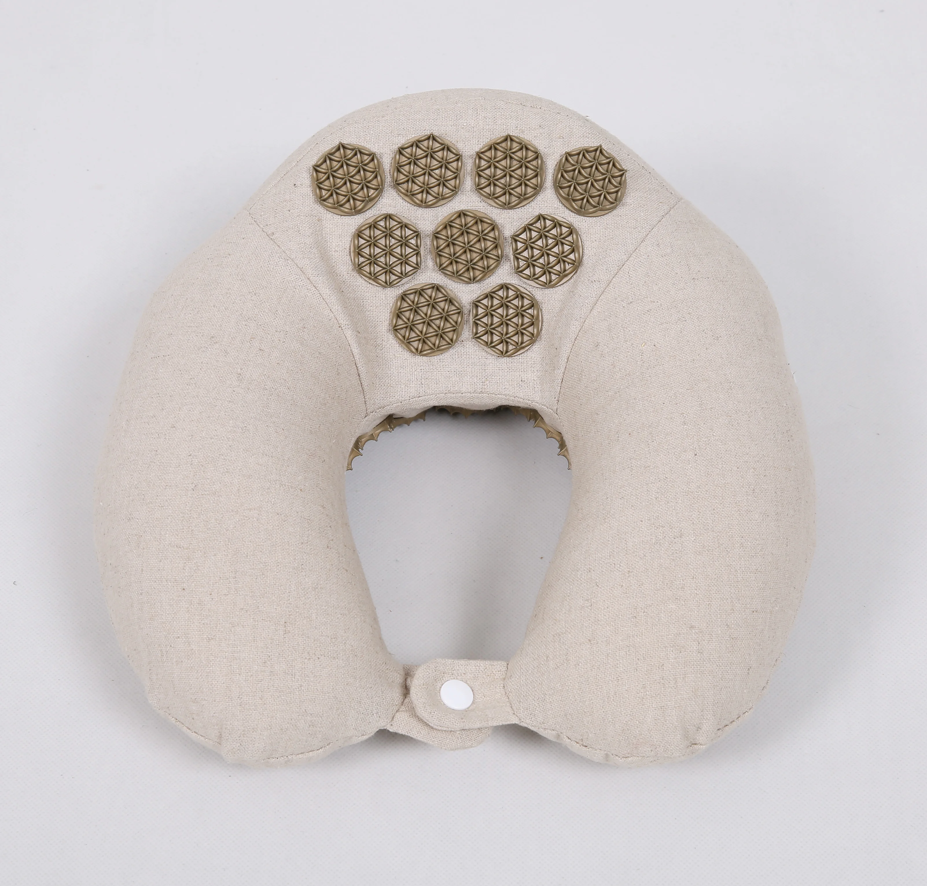 Acupuncture Travel Pillow Memory Foam Neck Car Airplane U Shape Pillow