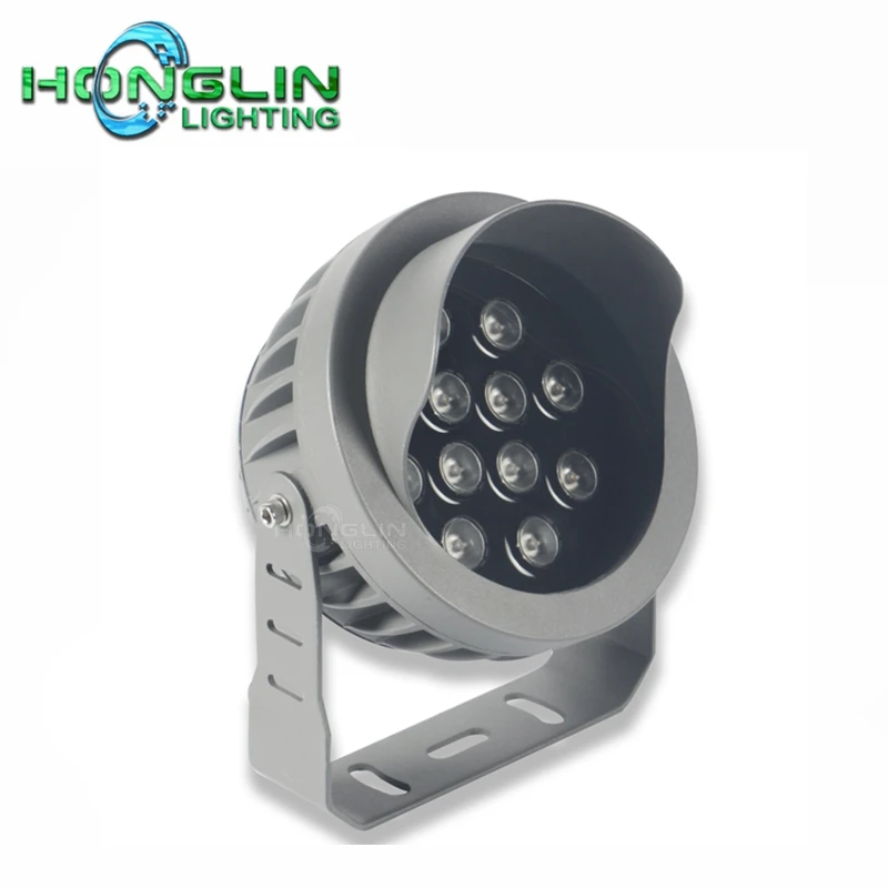Park building outdoor RGB DMX spotlight 6W 12W 18W 24W 36W led floodlight