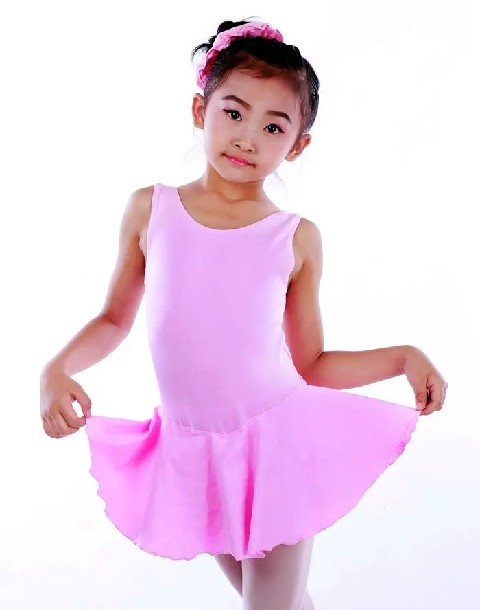 Custom Logo Tank girls Ballet Skirts Leotards Wholesale Dance Ballet Leotards Children