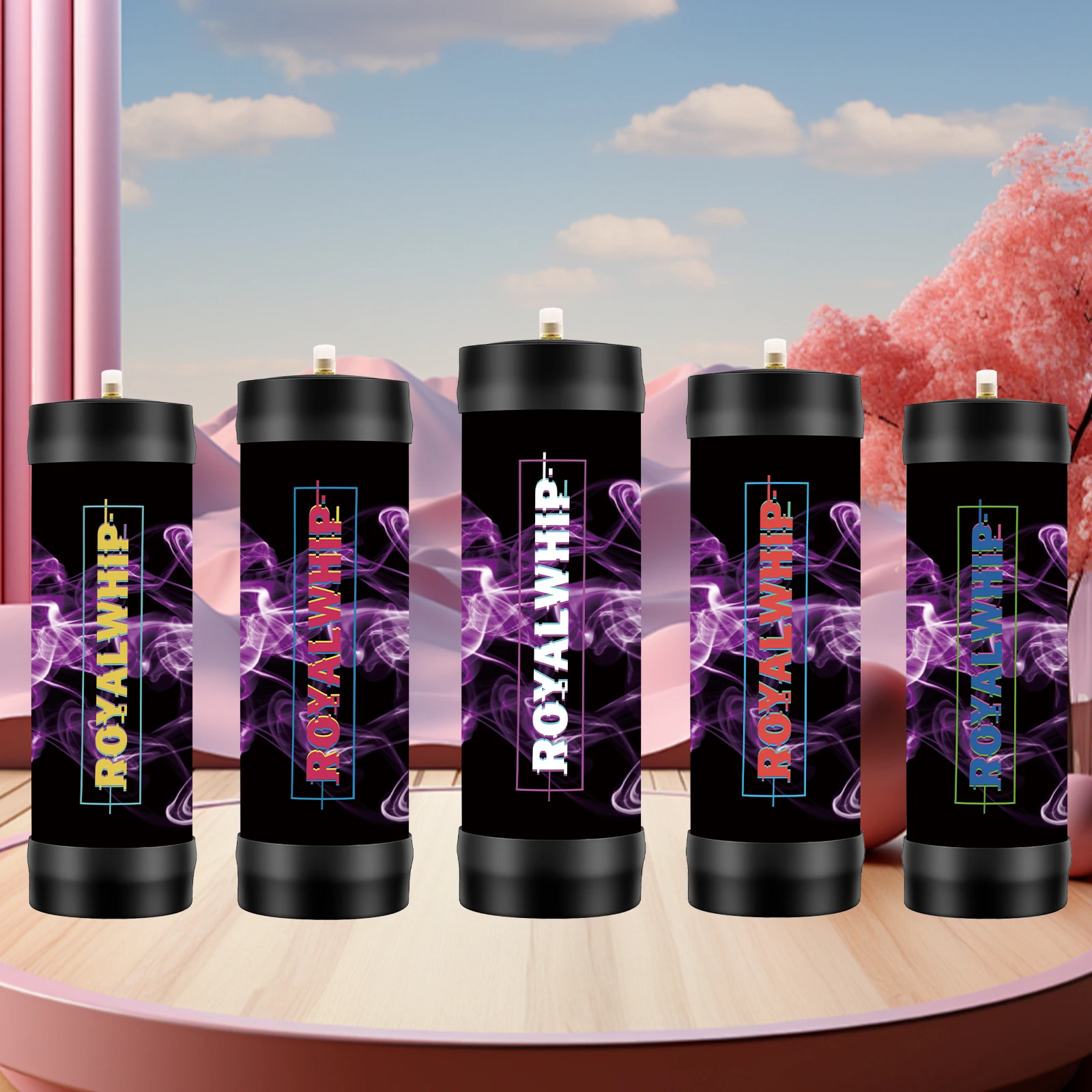 Royalwhip 99.999% Purity Whipped Cream Chargers 3.3L Charger Whip Cream 2000g For Gas Cylinder