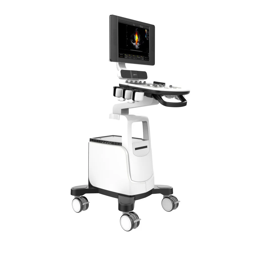 Professional CE ISO Approved full digital 3D 4D Color Doppler Chison Qbit 5 Ultrasound Scanner