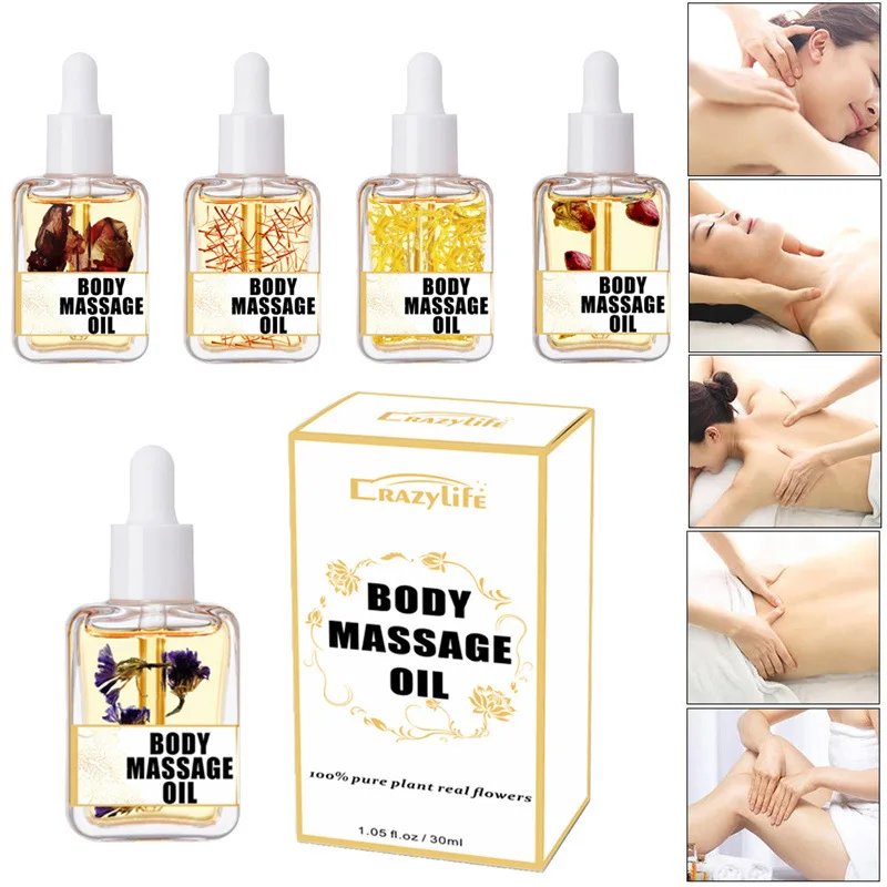 Crazylife Wholesale High-Quality Body Massage Oil Private Label Cellulite Massage Oil For Family Spa