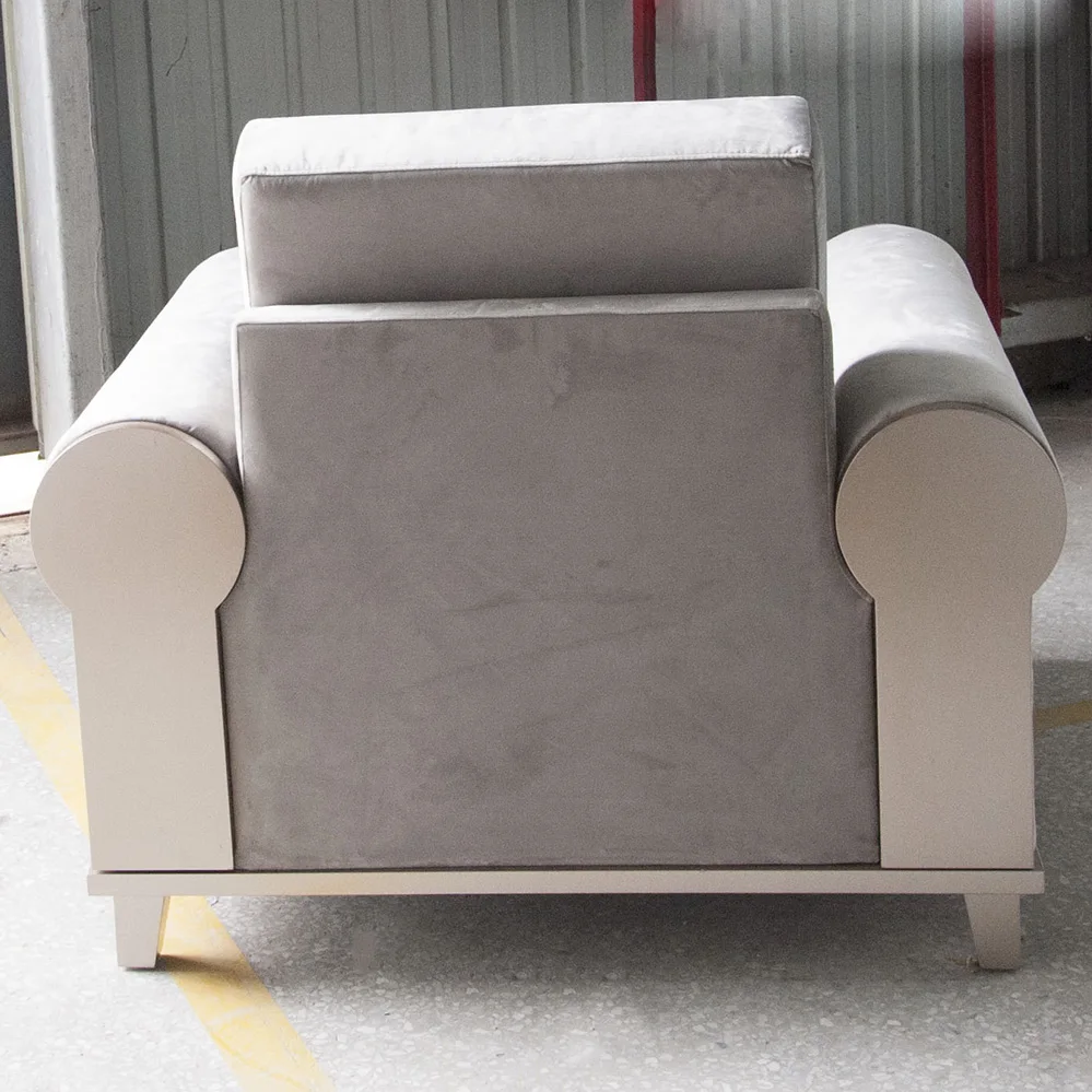 Modern European Style Single Sofa Chair Lounge Armchair Home Furniture Living Room Sofa Manufacturers Hot Sale