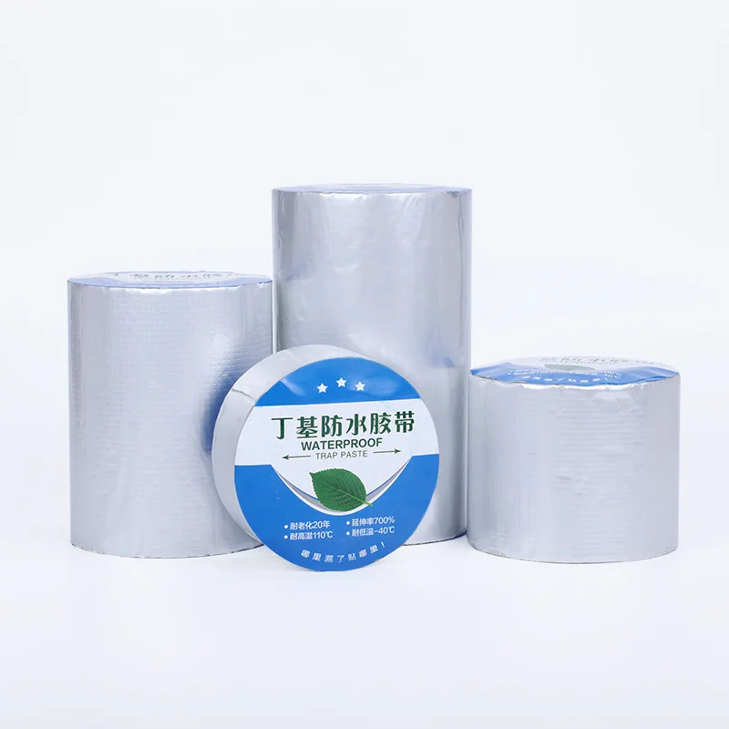 Factory butyl tape self-adhesive color steel tile roof kitchen pipe waterproof plugging sealing roll repair tape