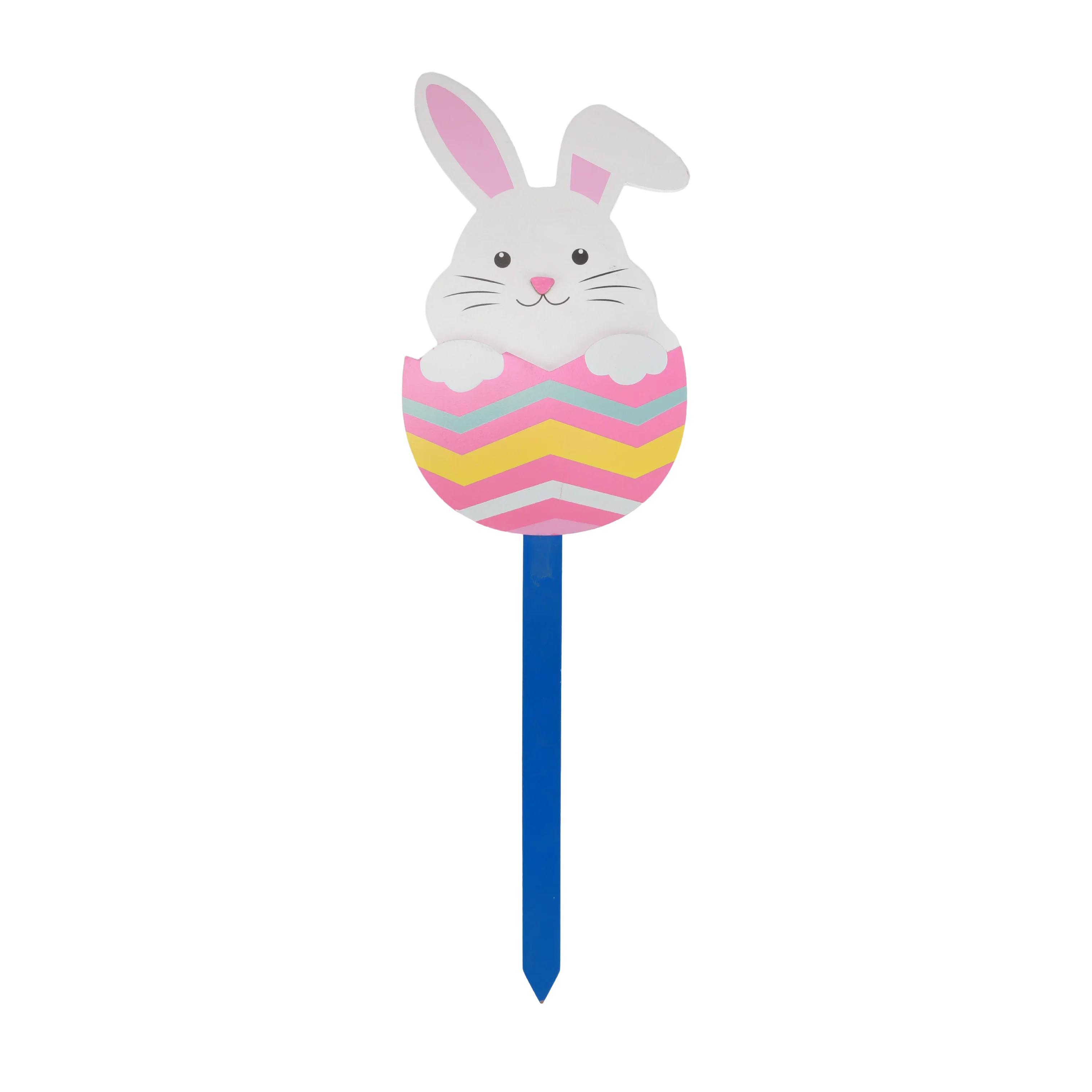 Custom Logo Holiday Crafts Easter Wooden Bunny Chicken DIY Courtyard Sign And Lawn Sign Easter Decoration