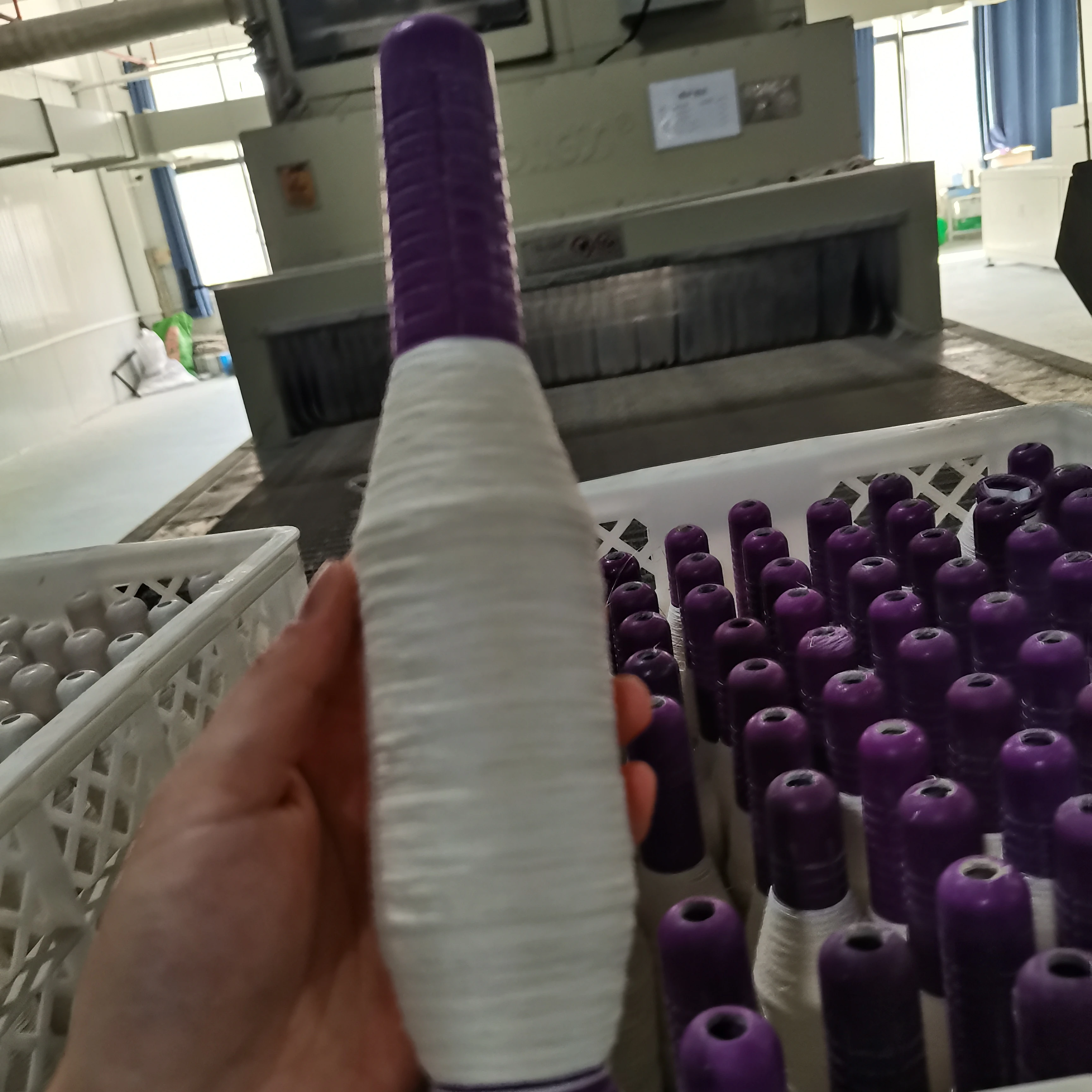 100% натуральная льняная пряжа с высококачественной переработанной льняной пряжей с завода