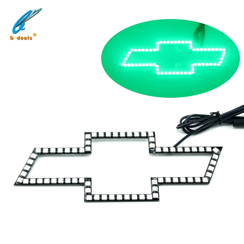 RGB Logo Halo for Chevy symbol rgb halo with APP controller LED Emblem for Chevy Bowtie