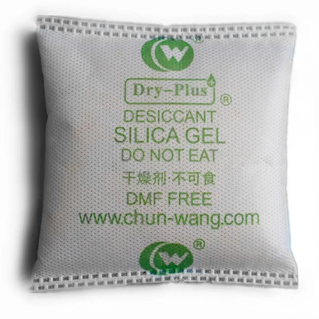 
500g Silica gel desiccant packed in SMS fabric bag 