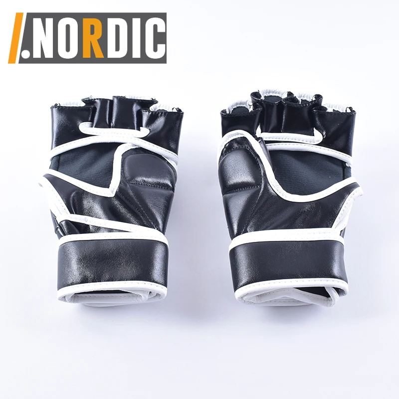 Boxing Glove Training Muay Thai for Sparring-Kickboxing-MMA-Fighting-Punching Bag Mitts Muay Thai Boxing Training Sparring Glov