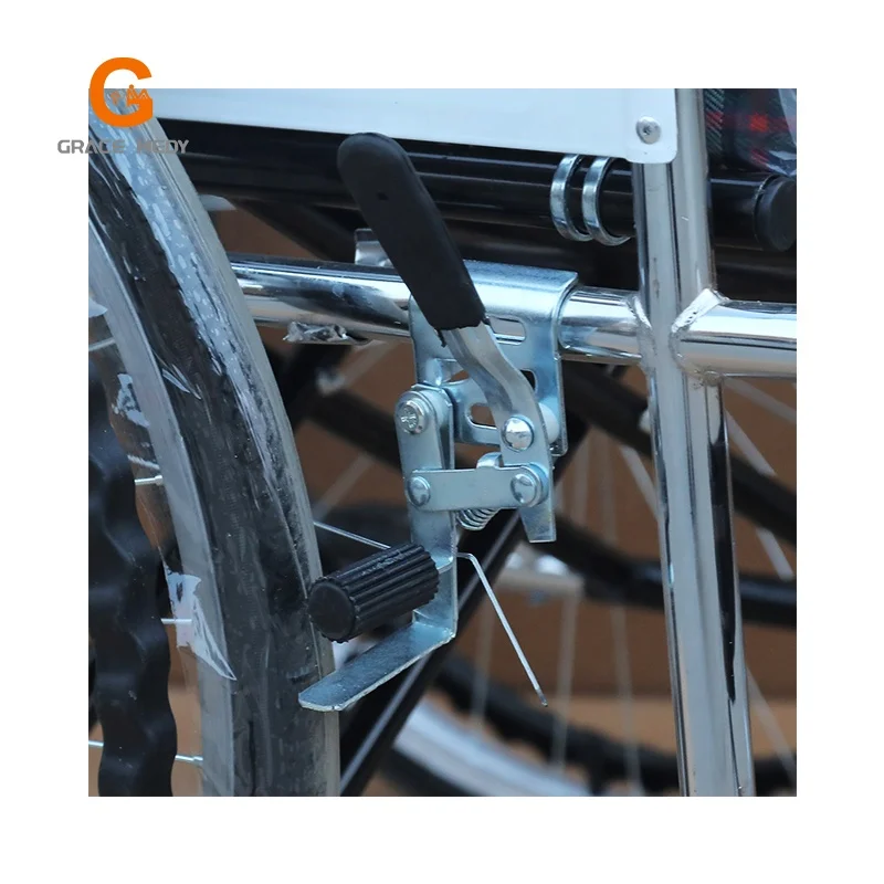 Wheel Chair Wheels Attachments Active Light Weight Manual Folding Hospital Wheelchair for The Disabled in Kuwait