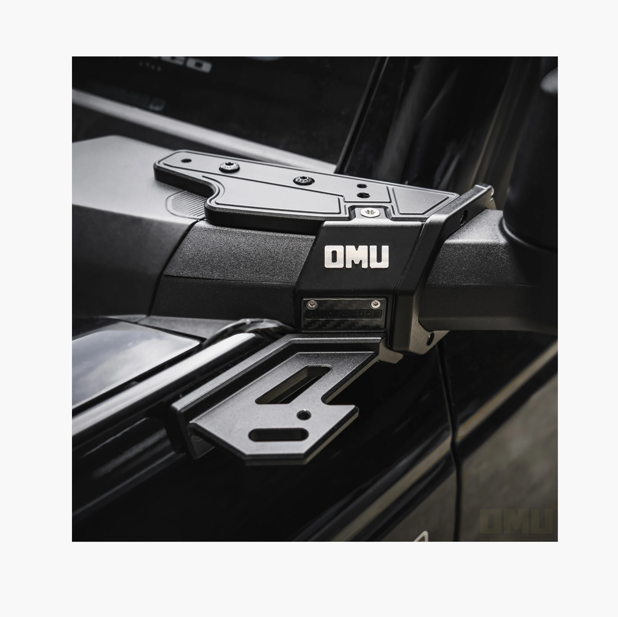 OMU A Pillar Light Holder Spot Light Holder for Ford Bronco 4x4 accessory Aluminum&carbon fiber light holder maiker manufacturer