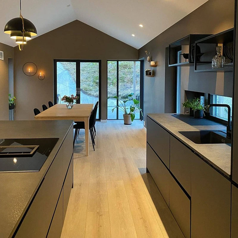 Australia Lacquer Wall Almirah Design Metal Modern Kitchen Pantry Mauritius Black Kitchen Cabinet