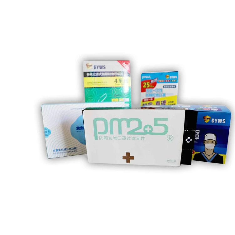 
New model custom logo excellent quality durable white cardboard pill box 