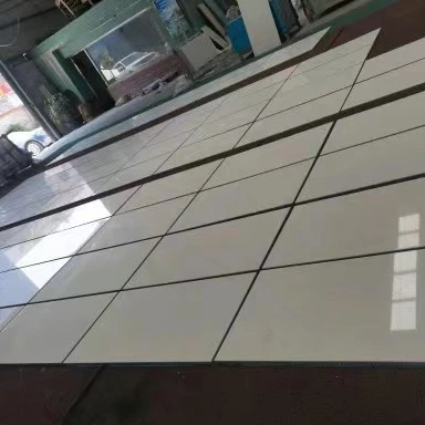 White Marble backed aluminum honeycomb stone panels for villa floor and stairboards