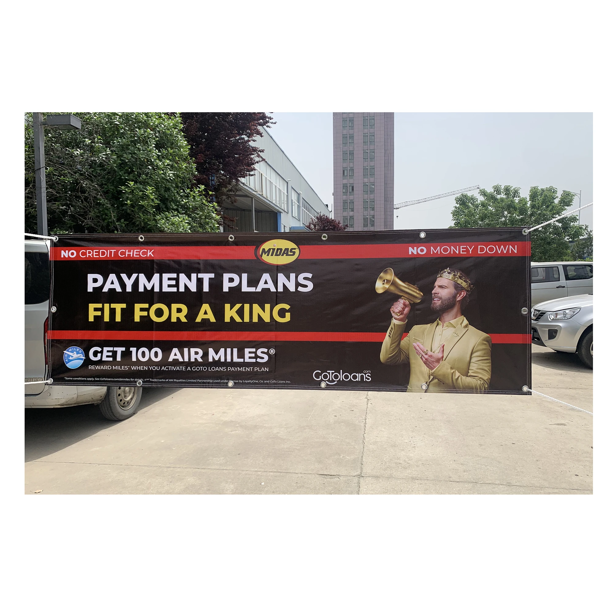 Custom outdoor digital printing UV resistance waterproof flex PVC vinyl banner