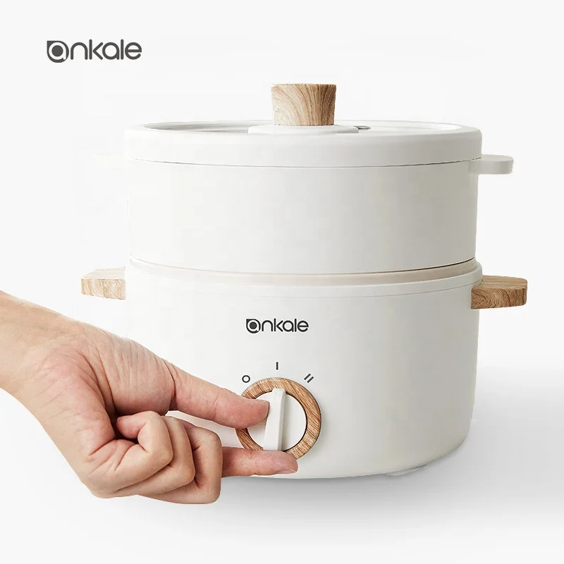 Best selling 1.5L  3.0L electric mini multi function cooking pots high quality home appliances non stick fry pan