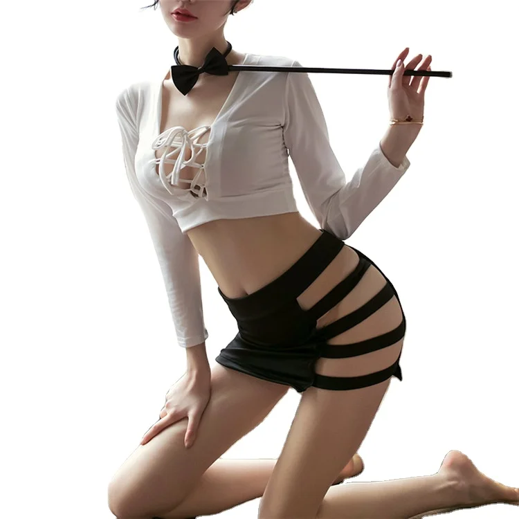 New sexy sexy lingerie secretary teacher clothing uniform temptation super coquettish passion stockings suit corner cosplay
