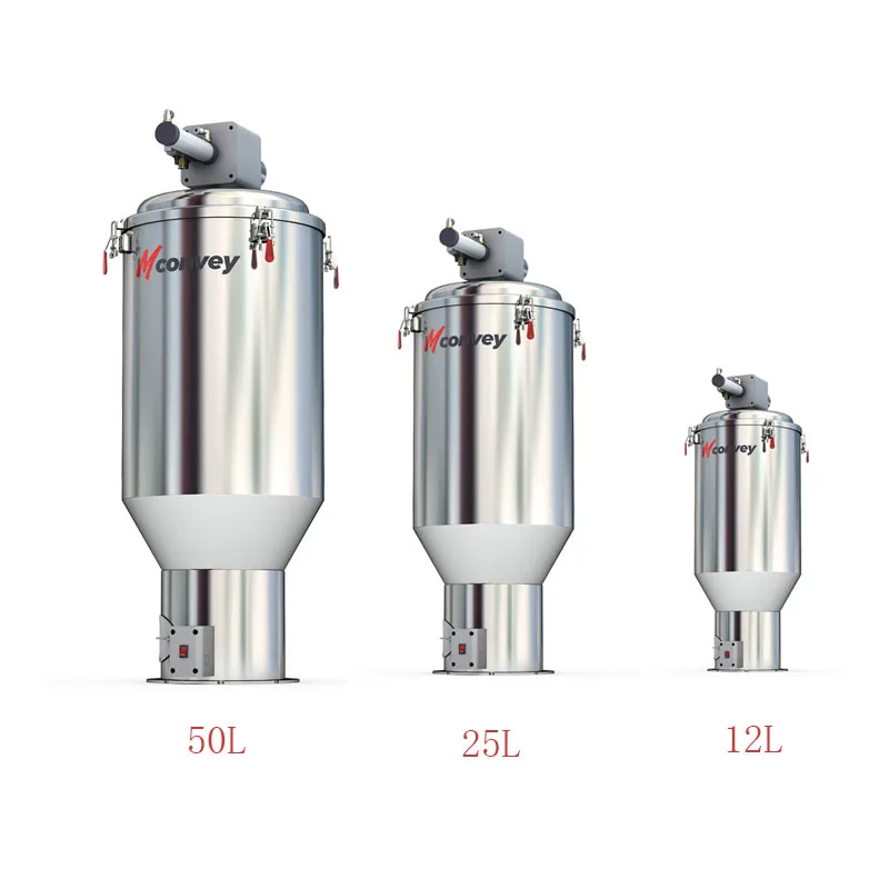 Automatic Plastic Hopper loader Three specifications are available