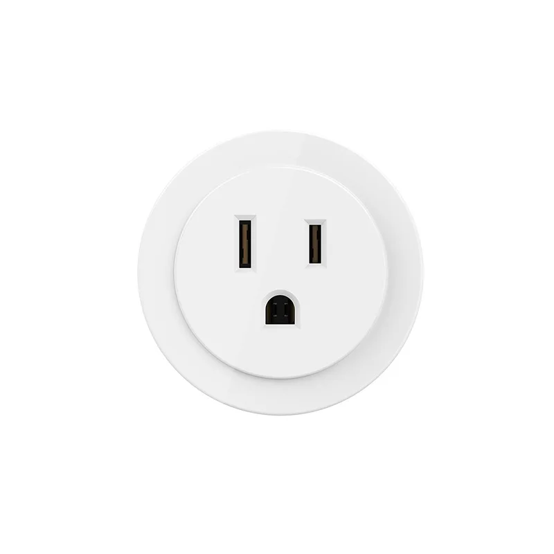Tuya Smart Wall Socket  Plug Mini Smart Switch for Smart Home Automation