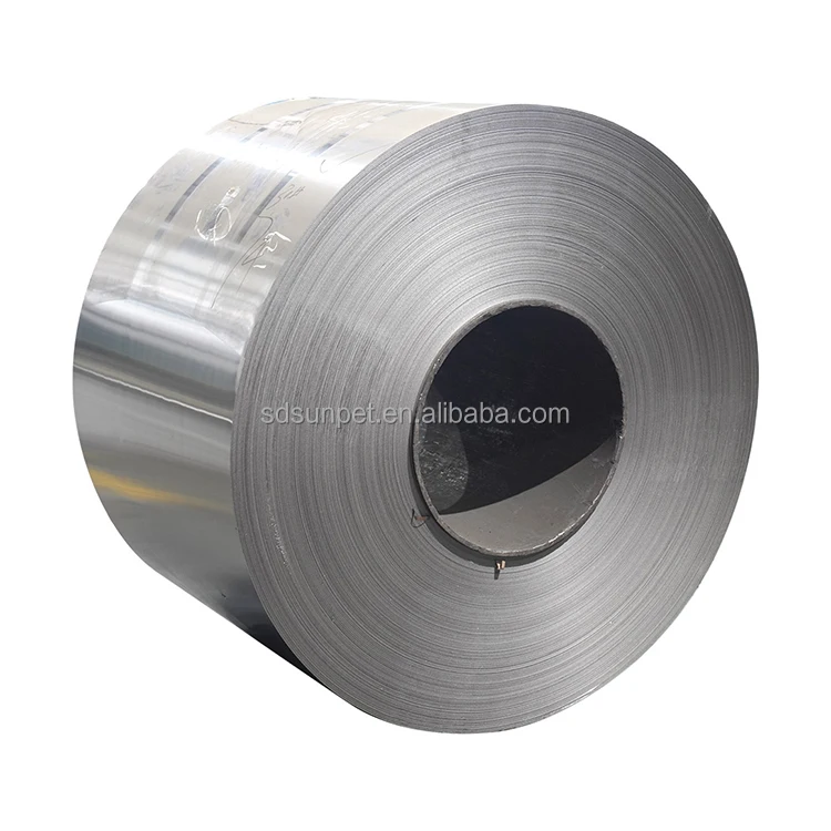 0.30mm CA MR Metal Tin Food Grade Tinplate Sheet And 4mm Tin Free Steel Sheet Golden Metal