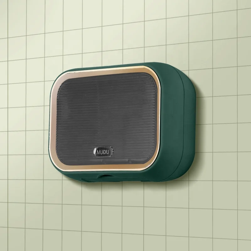 Soap Rack Storage Case Bathroom Brush Box Suction Drying Accessories