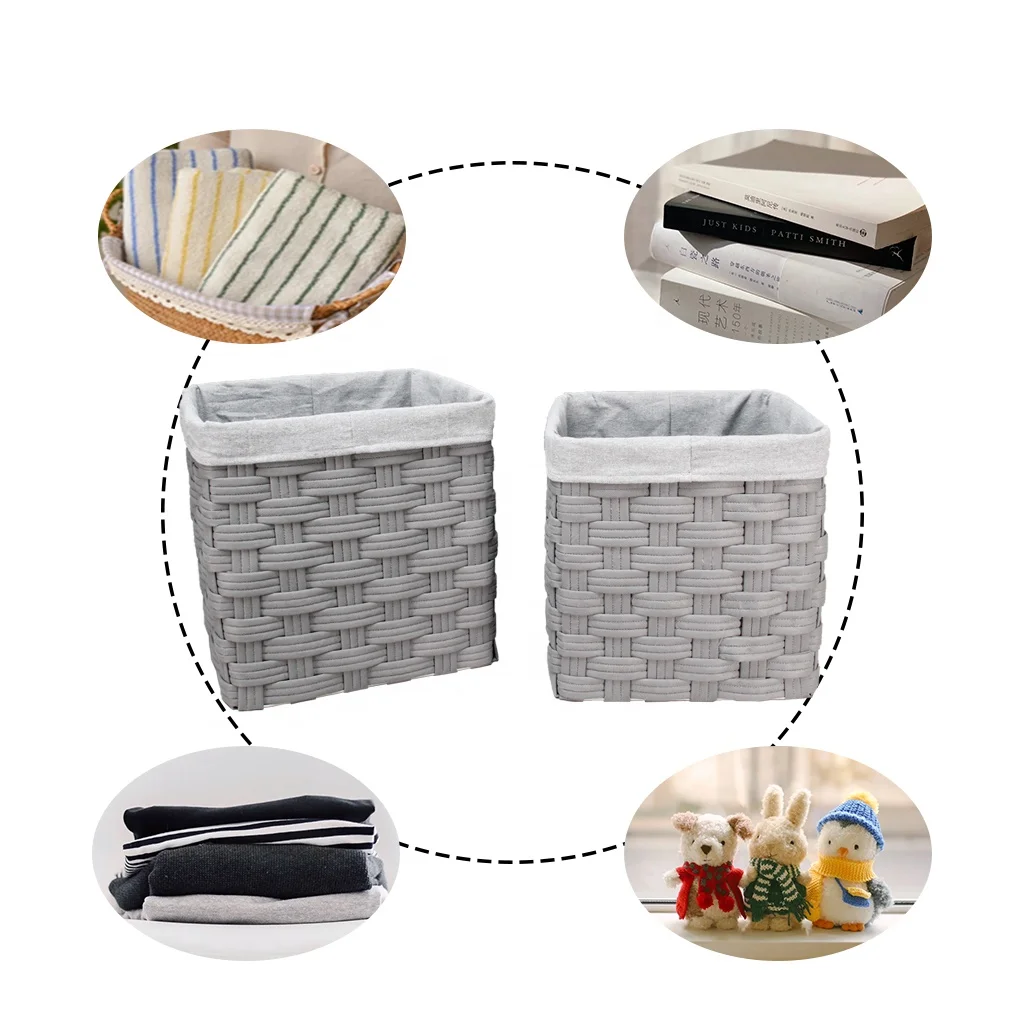 Large Capacity Laundry Baskets with Eco-friendly PP Non-woven Fabric